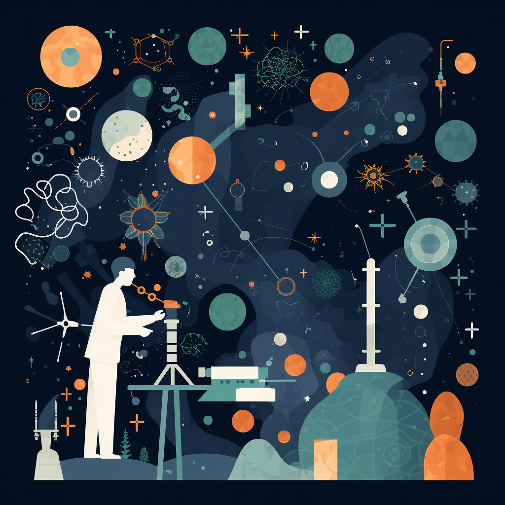 Source: Midjourney (2023, May 11). Artistic AI Illustration of Astrobiology. midjourney. midjourney.com