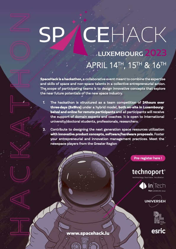 SpaceHack flyer